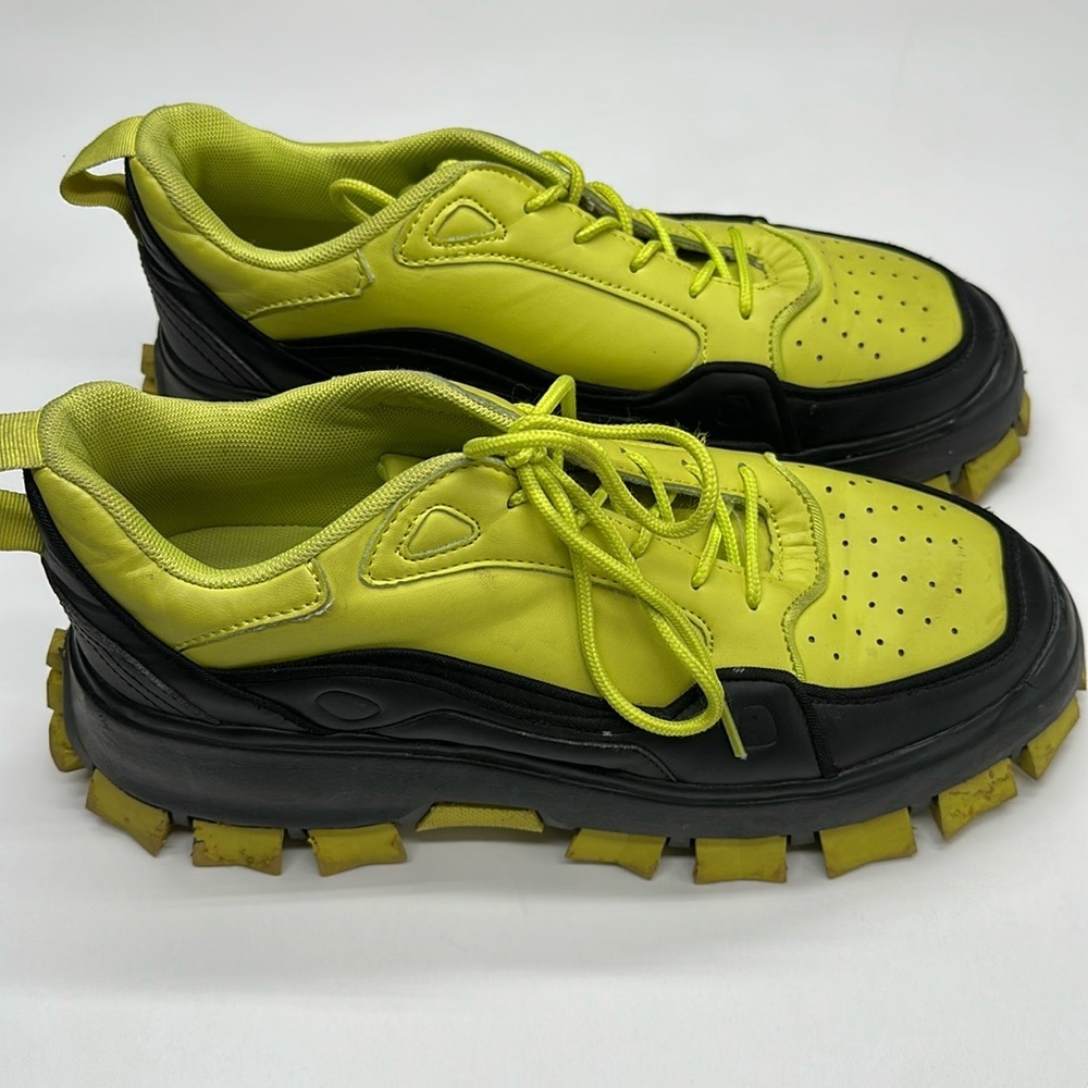 Men’s Neon Green‎ Platform Fantasy Shoes ASOS size 10